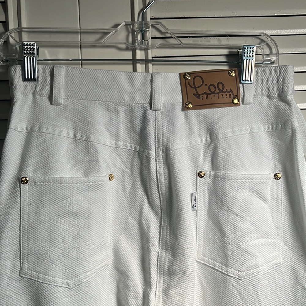 Lilly Pulitzer Jeans ! 12 Original Lilly P! All Jean Features, Brass Grommets - Picture 1 of 4